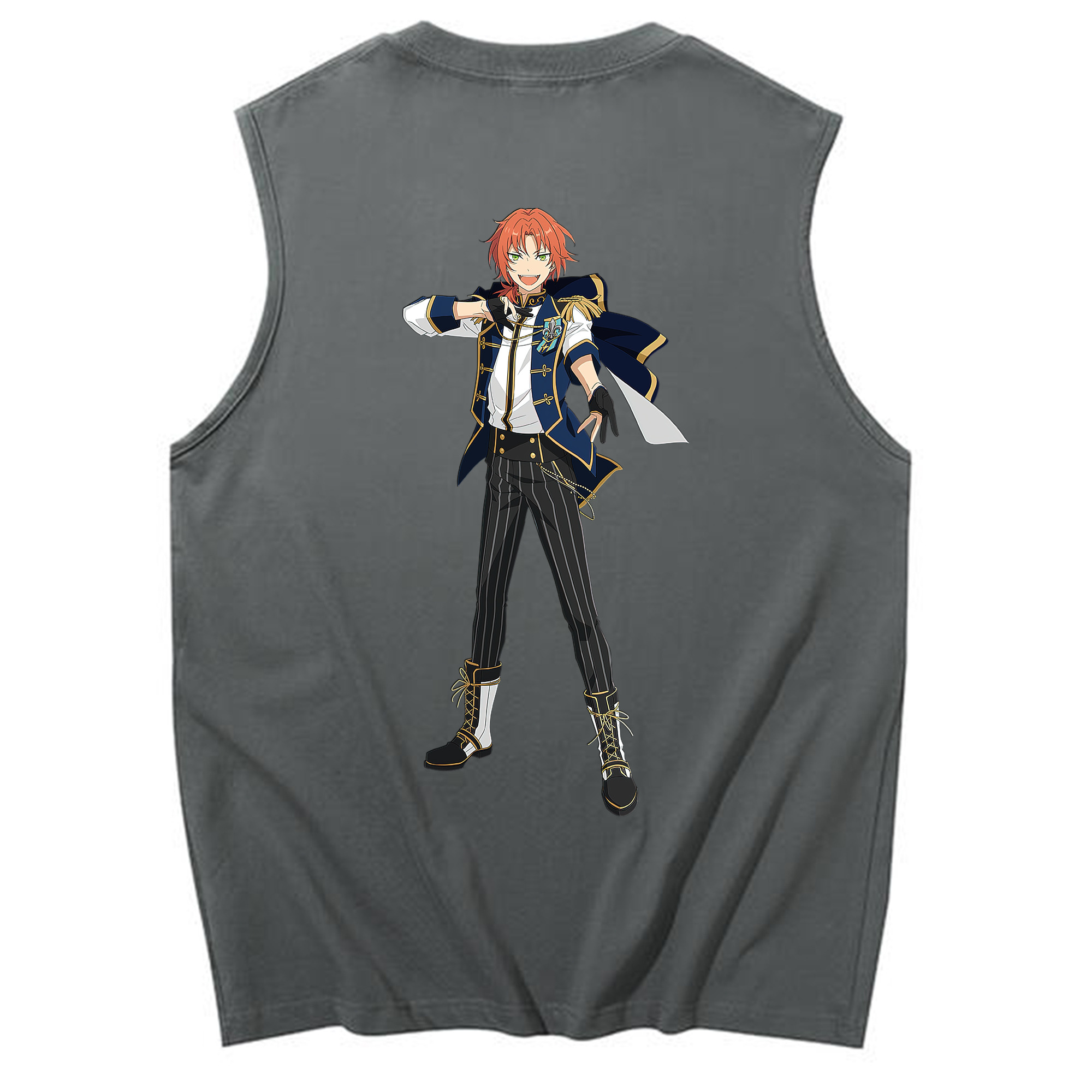（画像用） あんさんぶるスターズ! Ensemble Stars コットン100％タンクトップ（背面プリント）